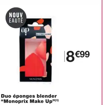 Monoprix Duo éponges blender offre