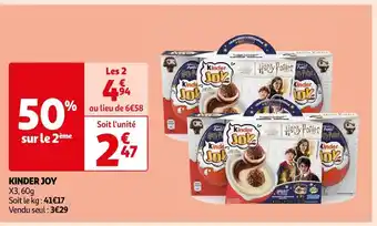 Auchan Kinder joy kinder joy offre