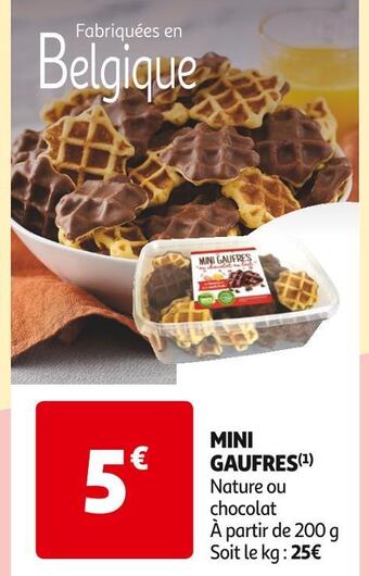 Mini gaufres