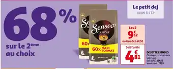 Senseo dosettes senseo