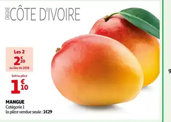 Auchan Mangue offre