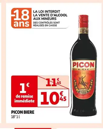 Auchan Supermarché Picon biere offre