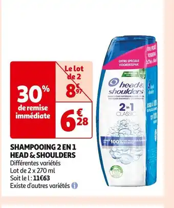 Head & shoulders shampooing 2 en 1