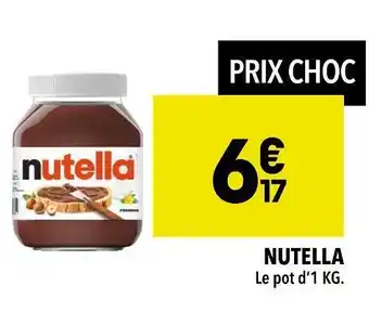 Supeco Nutella nutella offre