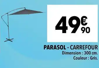 Supeco Carrefour parasol offre
