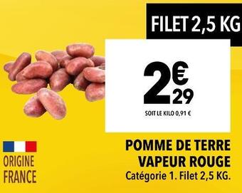 Supeco Pomme de terre vapeur rouge offre