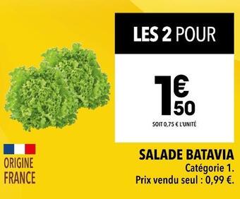 Supeco Salade batavia offre