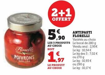 Super U Antipasti florelli offre