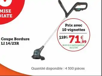 Hyper U Coupe bordure li 14/23r offre
