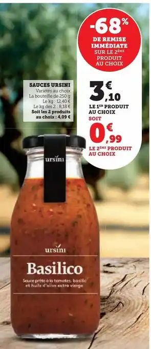 Sauces ursini
