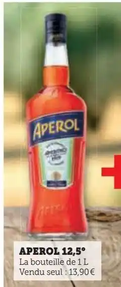 Hyper U Aperol 12,5° offre