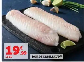 Hyper U Dos de cabillaud offre