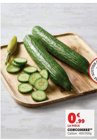 Hyper U Concombre offre