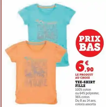 Hyper U Tee-shirt fille offre