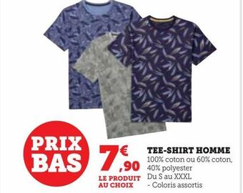 Hyper U Tee-shirt homme offre