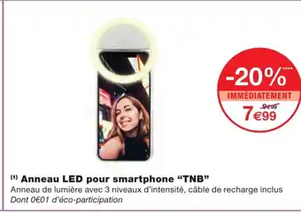 Anneau Led pour smartphone tNB