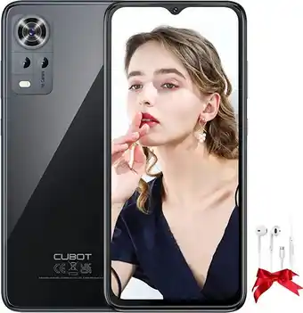 Amazon Cubot note 30 telephone portable (2023), android 12 smartphone, 4go+64go/sd256go, 20mp+8mp caméra, 6.52 écran, 4000mah, 5g... offre
