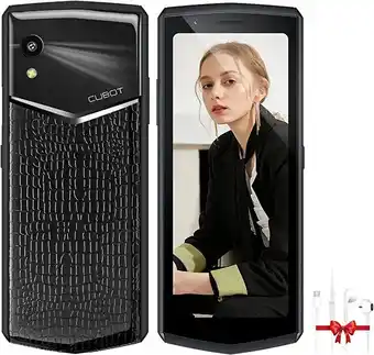 Cubot pocket 3 telephone portable pas cher, android 12 smartphone, 4go+64go octa-core, caméra 20mp+5mp, écran 4.5 qhd+, b...