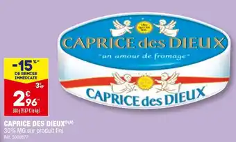 ALDI Caprice des dieux caprice des dieux offre