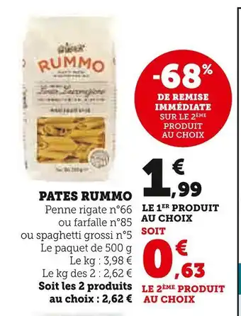 Rummo pates rummo