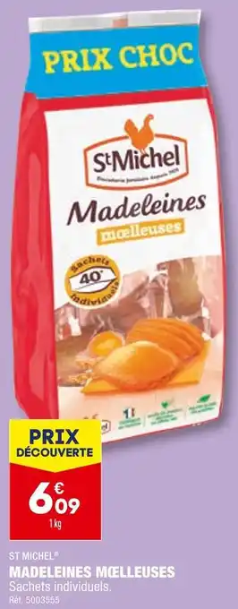 ALDI St michel madeleines mœlleuses offre