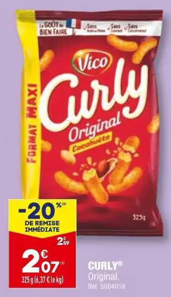 ALDI Vico curly offre