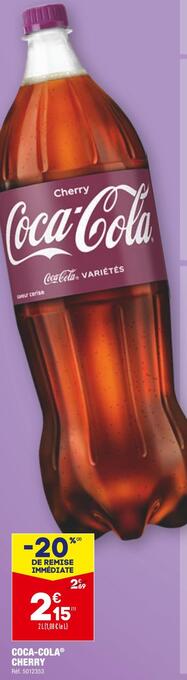 ALDI Coca-cola coca-cola cherry offre