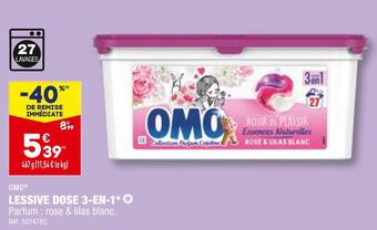 ALDI Omo lessive dose 3-en-1* offre