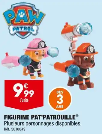 ALDI Paw patrol figurine pat’patrouille offre