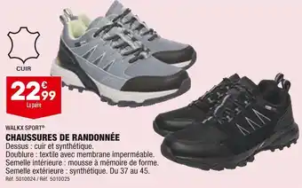 ALDI Walkx sport chaussures de randonnée offre