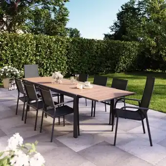 Brico Dépôt Table aluminium asara extensible offre