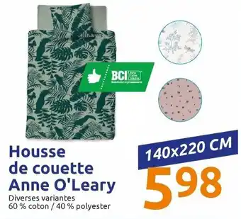 Action Housse de couette Anne O'Leary offre