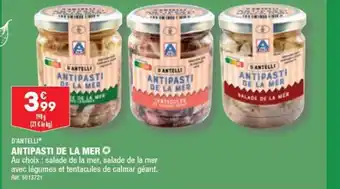 ALDI D'ANTELLI ANTIPASTI DE LA MER offre