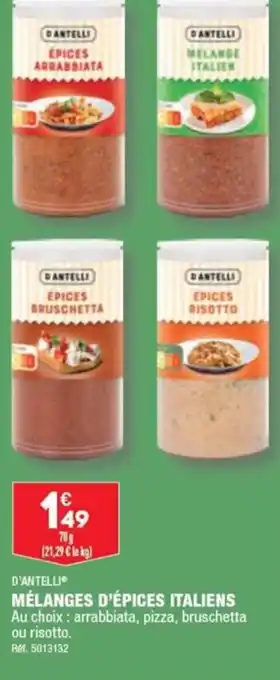 D'ANTELLI MÉLANGES D'ÉPICES ITALIENS