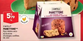 ALDI D'ANTELLI PANETTONE offre