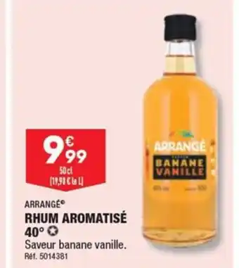 ALDI ARRANGE RHUM AROMATISÉ 40° ✪ offre