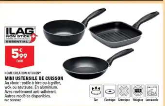 ALDI HOME CREATION KITCHENⓇ MINI USTENSILE DE CUISSON offre