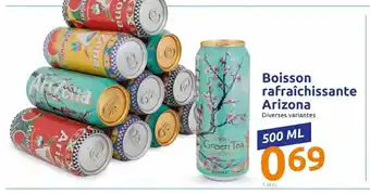 Action Boisson rafraîchissante Arizona offre