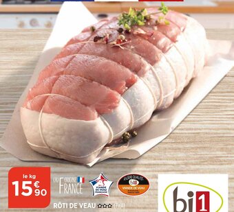 Bi1 Rôti de veau offre