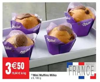Cora x Carrefour (¹)Mini Muffins Milka offre