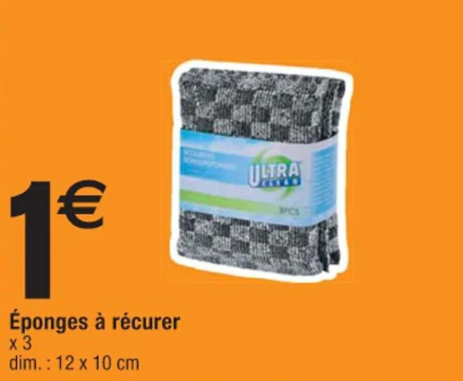 Cora Éponges à récurer offre