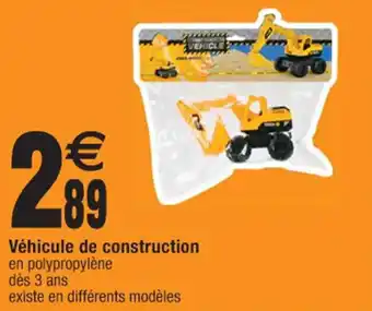 Cora x Carrefour Véhicule de construction offre