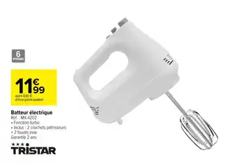 Carrefour Batteur électrique offre