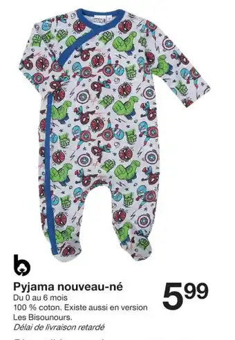 Zeeman Pyjama nouveau-né offre