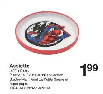 Zeeman Assiette offre