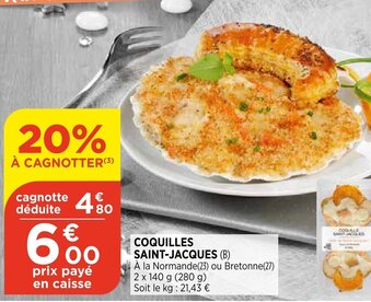 Coquilles Saint-Jacques