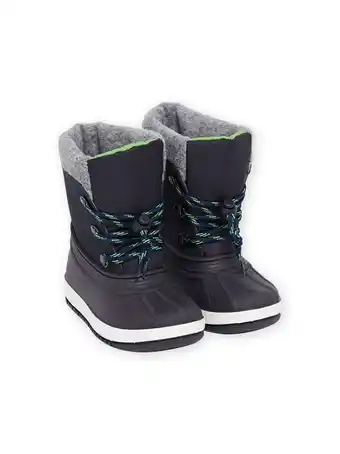 DPAM Chaussures de montagne fourrées à lacets enfant garçon offre
