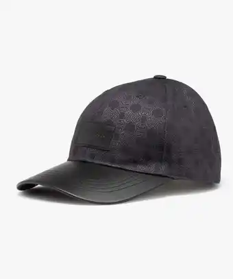 Gémo Casquette homme bimatière à motifs ton sur ton offre