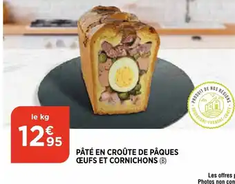 Bi1 Pâté en croûte de Pâques offre