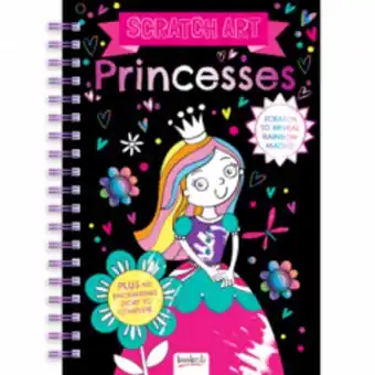 Cartes a gratter princesse